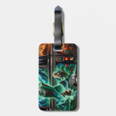 Car Fantasy Paint Bagagelabel (Achterkant verticaal)