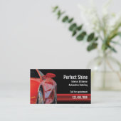 Car-gegevens Visitekaartje (Staand voorkant)