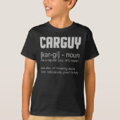 Car Guy Definition Funny Car Enthusiast T-shirt (Voorkant)