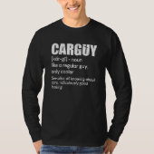 Car Guy Definition Mechanic & Auto Racing Men T-shirt (Voorkant)