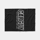 Car Guy Gift - Carguy Like A Regular Guy, Only Coo Fleece Deken (Voorkant (Horizontaal))