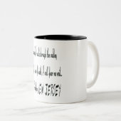 Car Je Suis Du New Jersey Mug II (Devant droit)