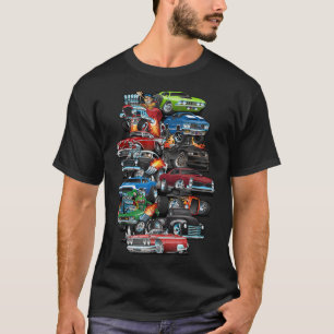 Car Madness! Spierauto's, klassieke auto's en warm T-shirt
