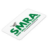 Car Magnet met SMRA-logo Magneet (Linkerzijde)