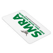 Car Magnet met SMRA-logo Magneet (Rechterzijde)