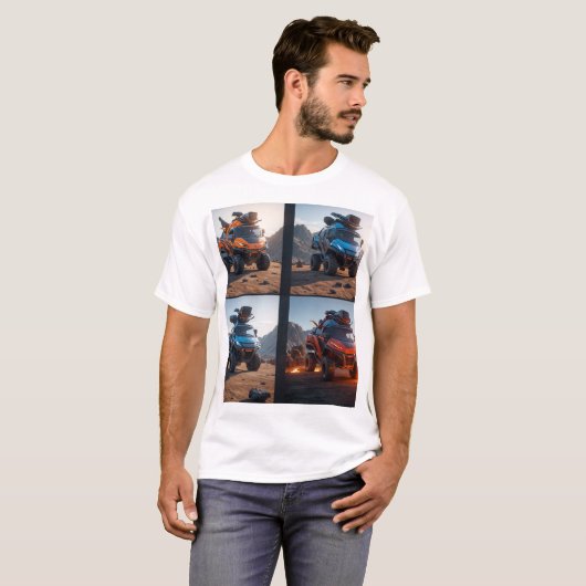 (Car) Men's Basic T-Shirt (Devant entier)