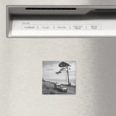 Car Pulling Trailer Magneet (Insitu (Vaatwasser))