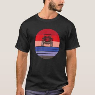 CAR Quad Bike Off Roading 5X5 Mudding Enthusiast T-shirt