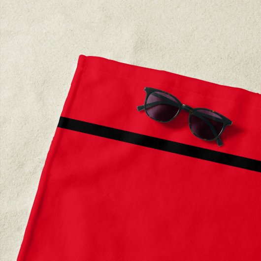 Car Racer beach towel Strandlaken (In situ)