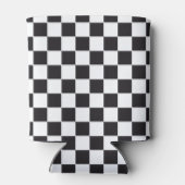 Car Racing / Chess Pattern + uw ruggengraat. en id Blikjeskoeler (Achterkant)