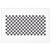 Car Racing / Chess Pattern + uw ruggengraat. en id Tafelkleed (Voorkant (Horizontaal))