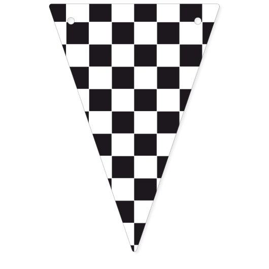 Car Racing / Chess Pattern + uw ruggengraat. en id Vlaggetjes (Derde vlag)