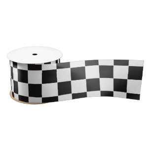 Car Racing / Chess Pattern + uw ruggengraat. en te Lint