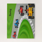 Car Racing Design Puzzle Legpuzzel (Verticaal)