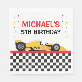 Car Racing Party Servet