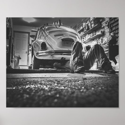 Car Repair Mechanic Poster (Devant)