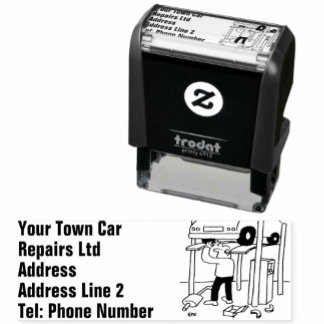 Car Repairs & Servicing Garage Zelfinktende Stempel