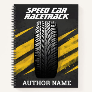 Car Tyre Road Book Hoesje Inspiration Notitieboek
