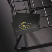 Car Wach & Auto detailing rofessional Water black Visitekaartje