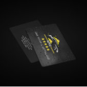 Car Wach & Auto detailing rofessional Water black Visitekaartje