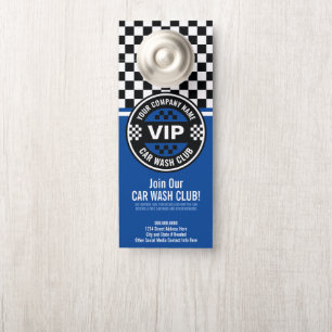 Car Wash Club - Racing Geruite Vlag Rewards