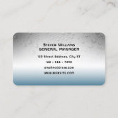 Car wash en detaillering geïnspireerd visitekaartje (Achterkant)