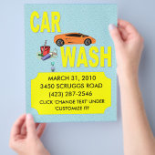 CAR WASH FLYER (Hand)