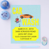 CAR WASH FLYER (Enkel)