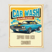 Car Wash Fundraiser Flyer (Achterkant)