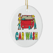Car Wash Keramisch Ornament (Rechts)