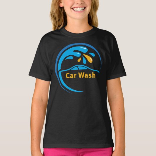 Car wash logo Classic T-Shirt (Devant)