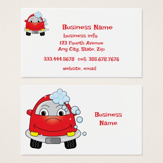 Car Wash Mobile Detailers Vehicle Cleaning Service (Devant & derrière)