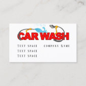 Car Wash Visitekaartje (Voorkant)