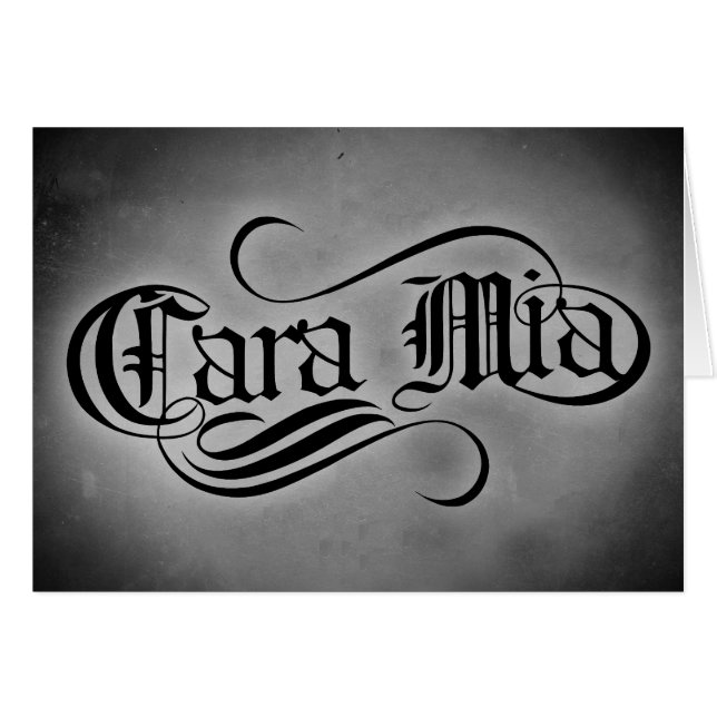 Cara Mia (mijn achterban) (Voorkant Horizontaal)