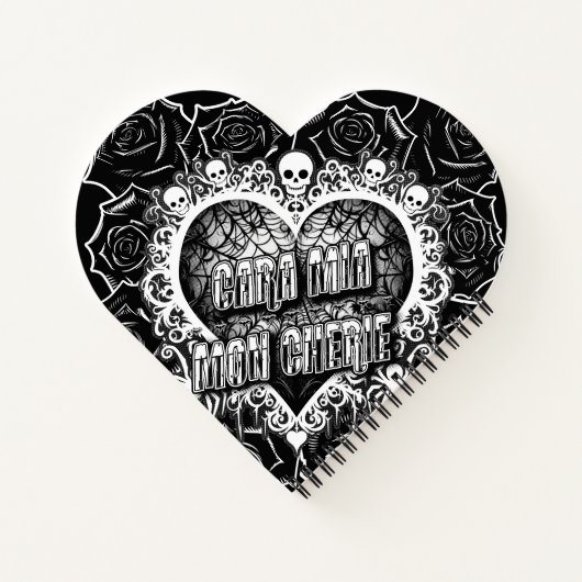 Cara Mia, Mon Cherie Notitieboek (Achterkant)