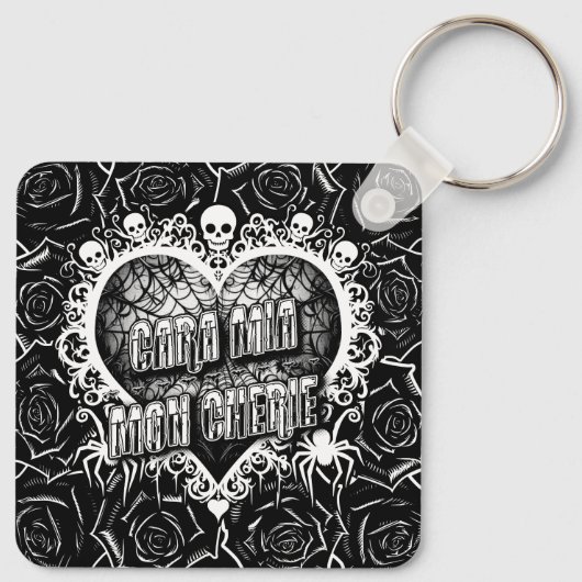 Cara Mia, Mon Cherie Sleutelhanger (Achterkant)