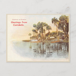 Carabelle,  groeten van Florida Briefkaart