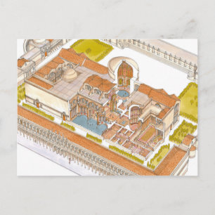 Caracalla baths Rome Briefkaart