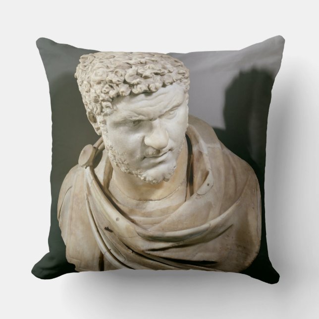 Caracalla, Roman marble cuirassed bust, 212-217 AD Kussen (Voorkant)