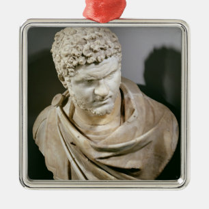 Caracalla, Roman marble cuirassed bust, 212-217 AD Metalen Ornament