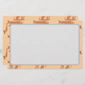 Caracals  briefpapier (Voorkant / Achterkant)