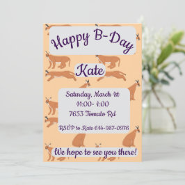 Caracals Happy Birthday Kaart