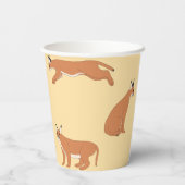 Caracals papieren bekers (Achterkant)