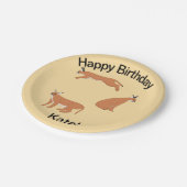 Caracals Papieren Bordje (Gekanteld)