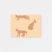 Caracals post-it® notes (Voorkant)