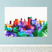 Caracas Skyline Canvas Afdruk (Insitu (Houten vloer))