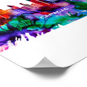 Caracas Skyline Poster (Hoek)