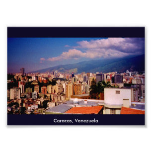 Caracas, Venezuela Foto Afdruk