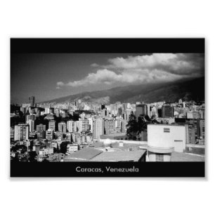 Caracas, Venezuela Foto Afdruk