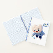 Caractère de dent mignon "C'est compris !" Cahier (Intérieur)